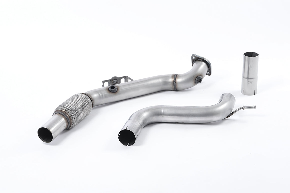 Milltek Sport Downpipe (ohne Kat) passend für Ford Mustang 2.3 S550/S650 Fastback 70mm