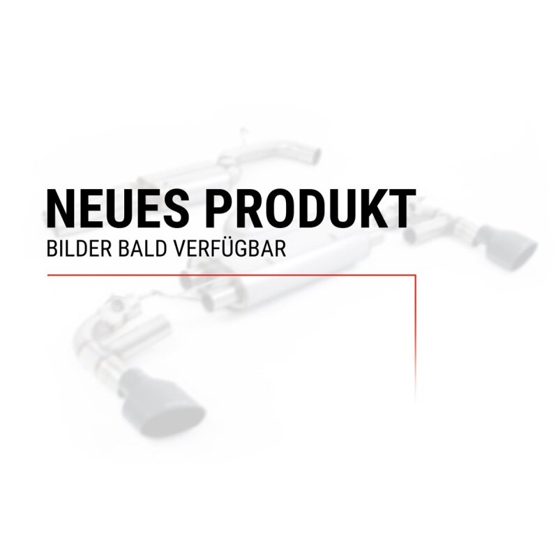 Milltek Sport Abgasanlage passend für Ford Shelby GT500 5.2 V8 Supercharged - polierte Endrohre