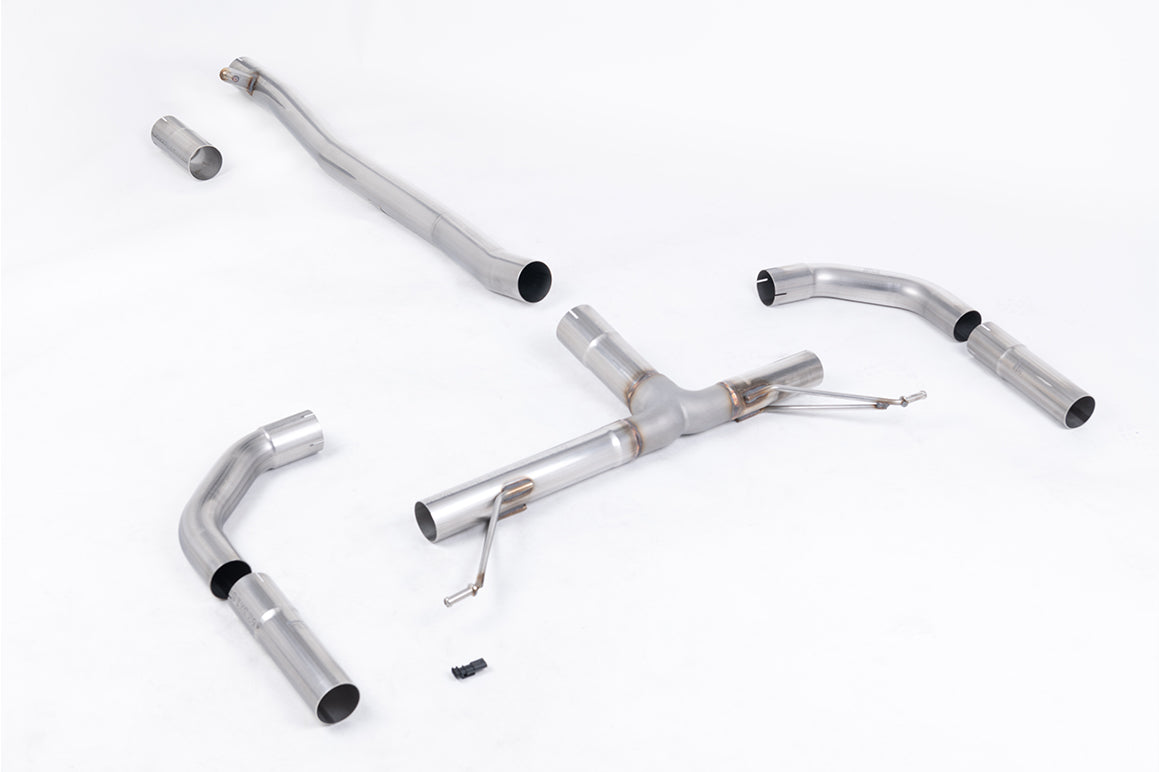 Milltek Sport Auspuffanlage passend für Mercedes A-Klasse A35 AMG 2.0 Turbo Saloon/Sedan & CLA35 Coupe Shooing Brake