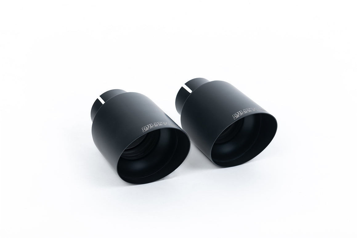 Milltek Sport Auspuffanlage passend für Porsche Boxster & Cayman S3.2 S3.4 987 Gen1 - schwarze Endrohre