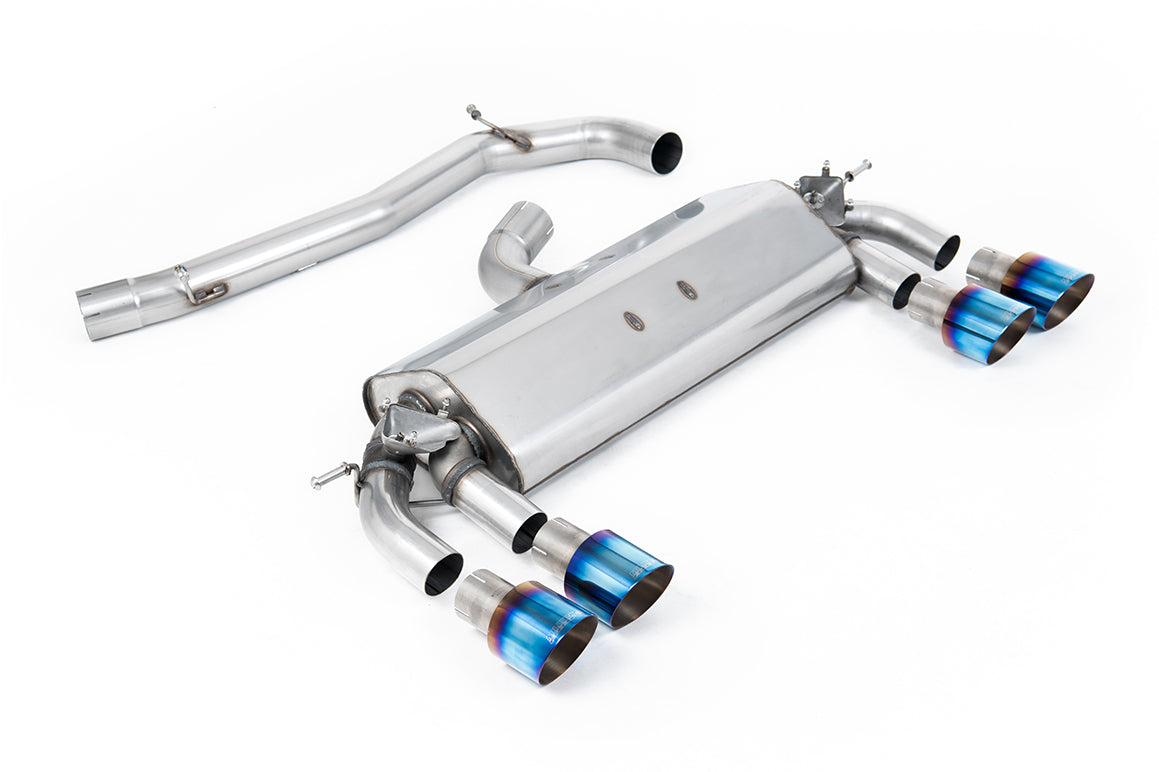 Milltek Sport Auspuffanlage passend für Volkswagen Golf MK7 R 2.0 TSI 300PS (ECE Approved & 76.2mm Systems)