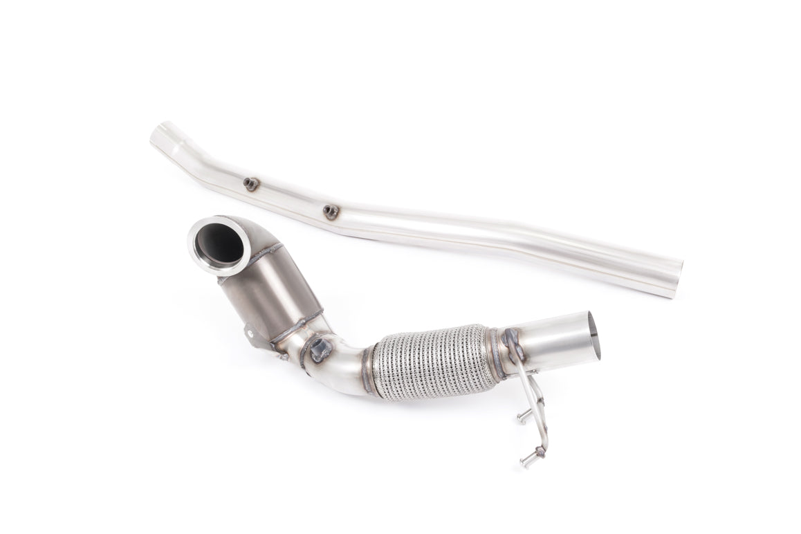Milltek Sport Downpipe passend für Audi S3 2.0 TFSI quattro Sportback Saloon & Cabrio 8V.2 & Seat Leon / Ateca ST Cupra 30...