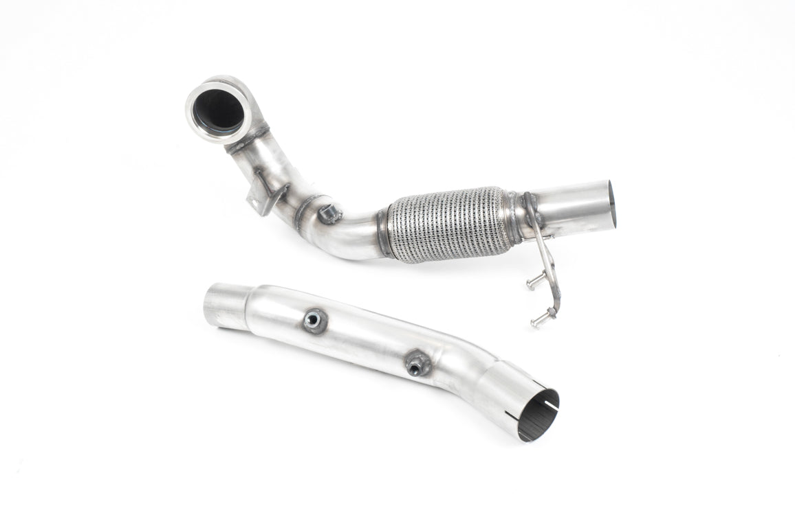 Milltek Sport Downpipe ohne Katalysator passend für Seat Leon Cupra 290 & Skoda Octavia vRS 2.0 TSI Hatch & Estate & VW Go...