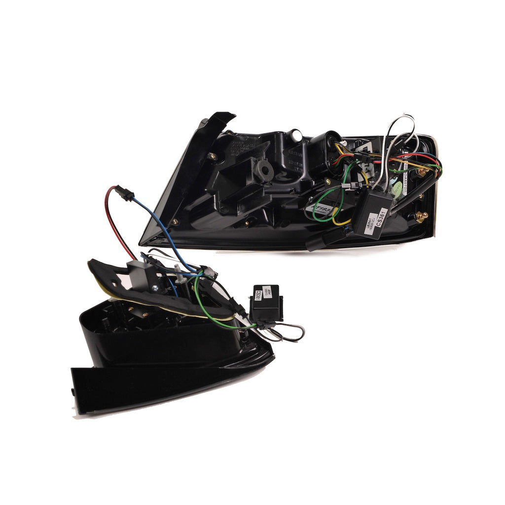 Heckleuchten LED Chrome passend für AUDI A5 (8T) Coupe, Cabrio, Sportback Vor-Facelift 2007-2009