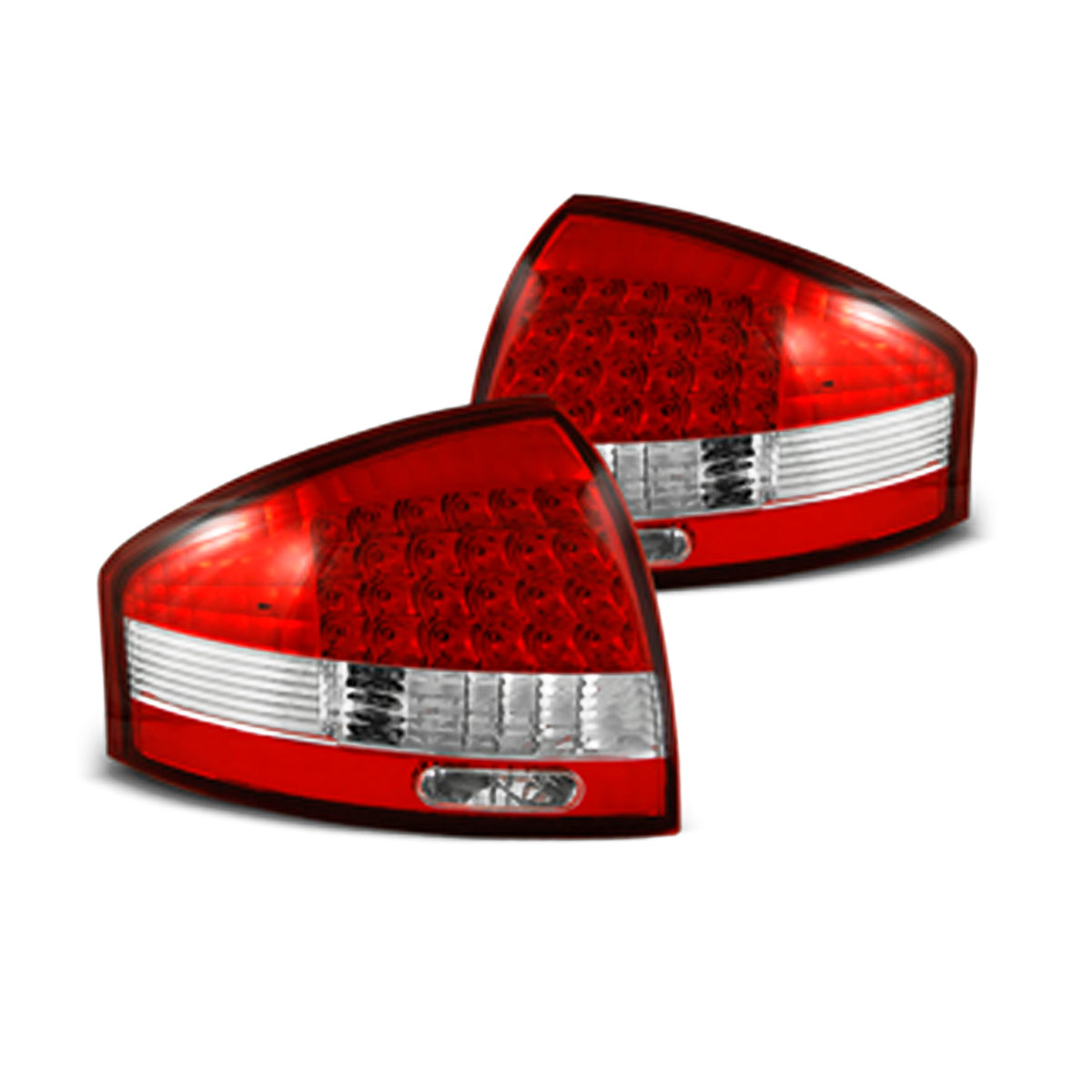 LED RÜCKLICHTER ROT WEISS passend für Audi A6 97-04