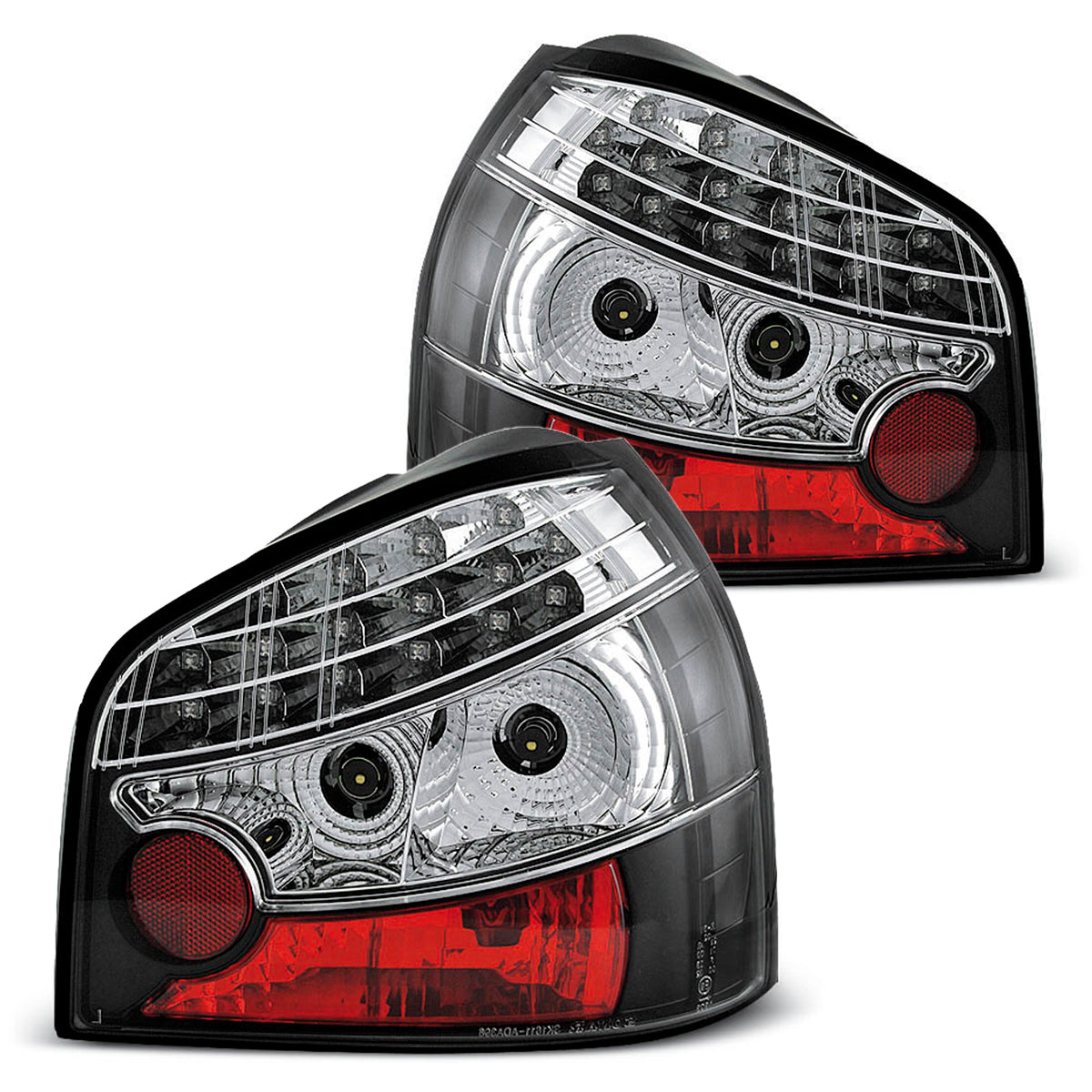 LED RÜCKLICHTER SCHWARZ passend für Audi A3 08.96-08.00