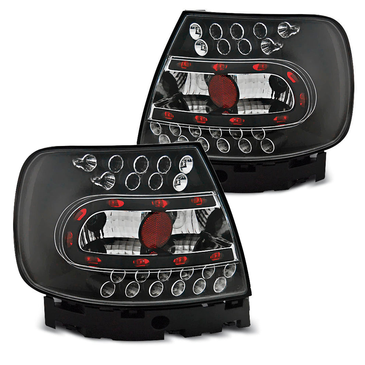 LED Rücklichter Schwarz passend für Audi A4 B5 11.94-10.00