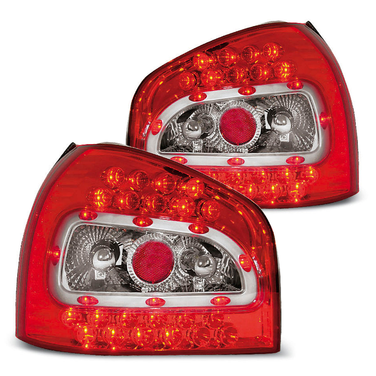 LED Rücklichter Rot Weiß passend für Audi A3 08.96-08.00