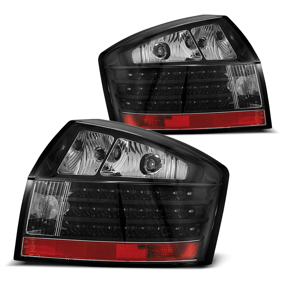 LED Rücklichter Schwarz passend für Audi A4 10.00-10.04