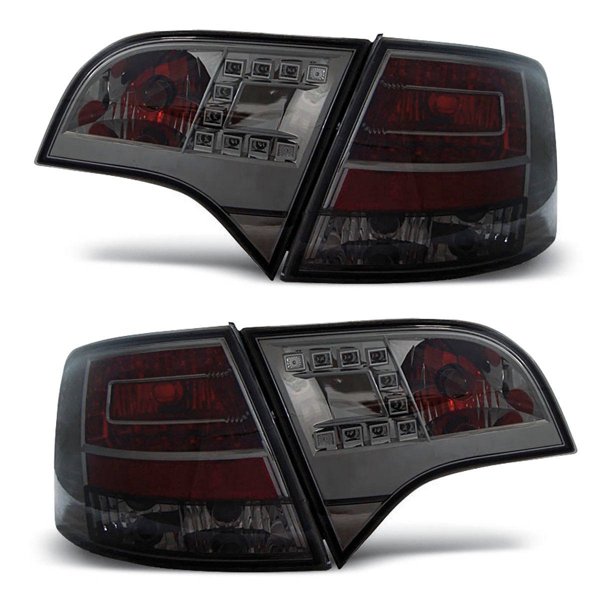 LED Rücklichter Rauch passend für Audi A4 B7 11.04-03.08 Avant