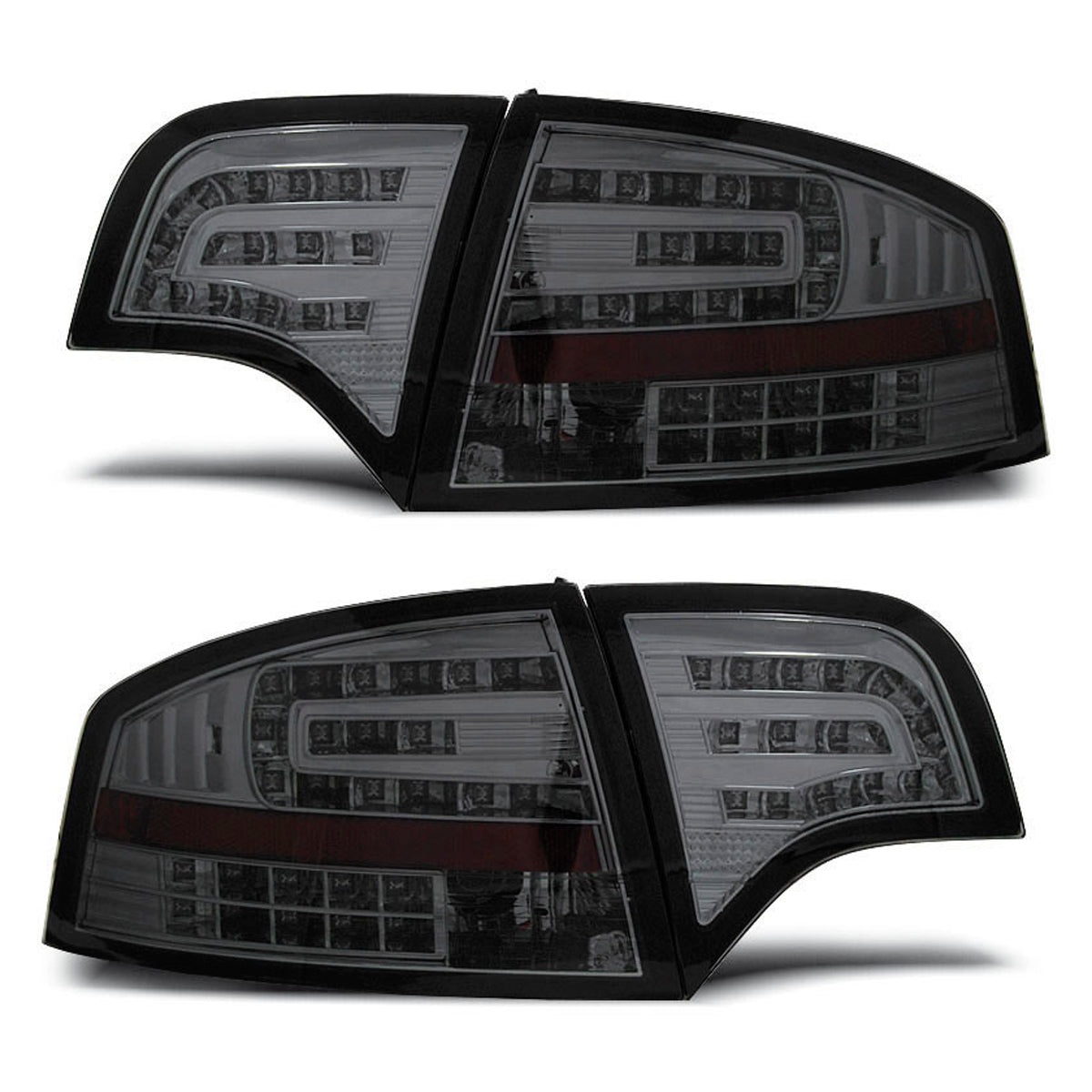 LED Rücklichter Rauch passend für Audi A4 B7 11.04-03.08 Limousine