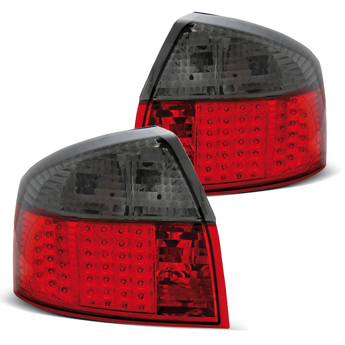 LED Rücklichter Rot Rauch passend für Audi A4 10.00-10.04