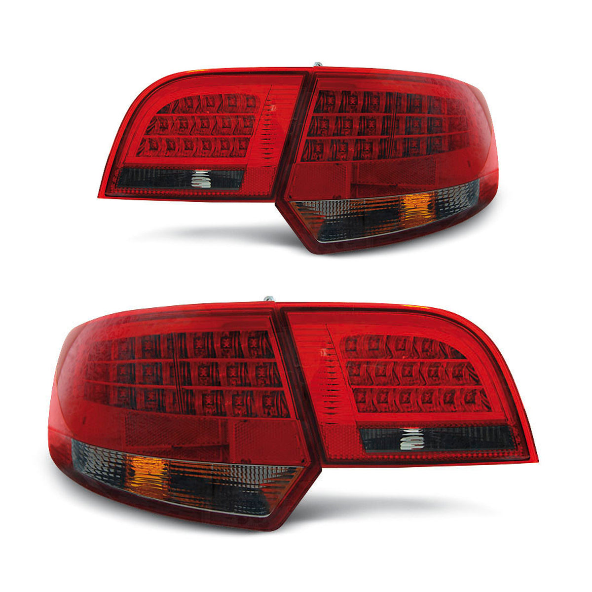 LED Rücklichter Rot Rauch passend für Audi A3 8P 04-08 Sportback
