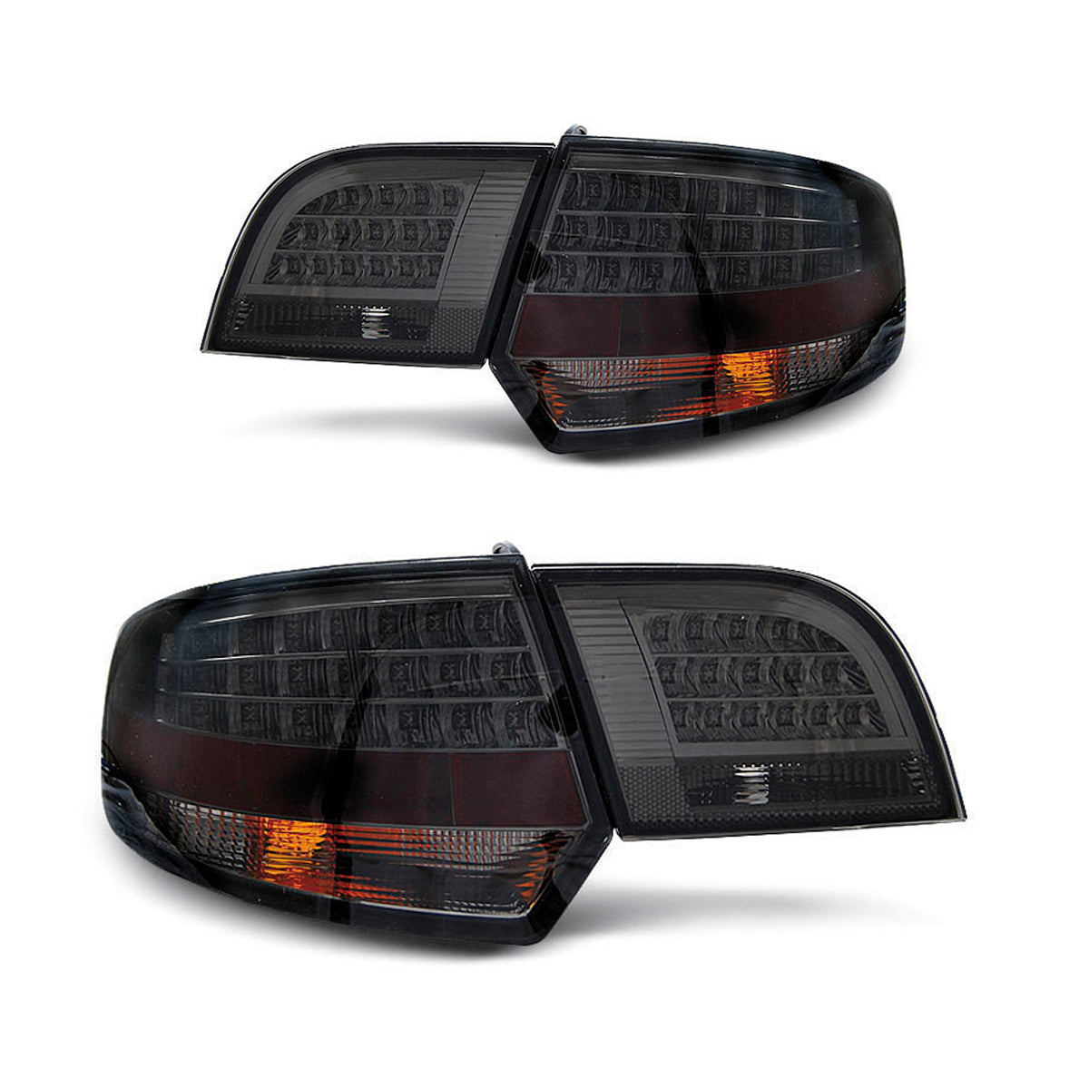 LED Rücklichter Rauch passend für Audi A3 8P 04-08 Sportback
