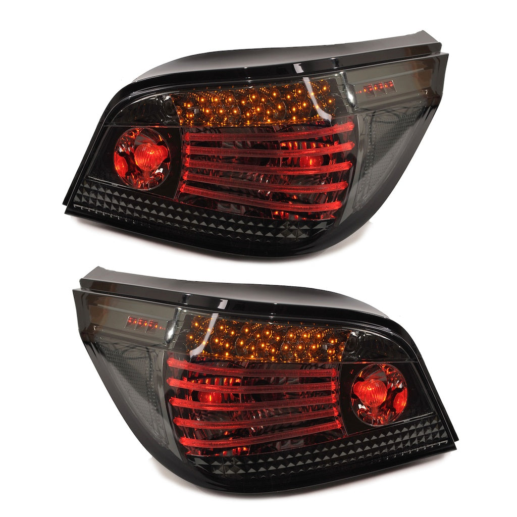 Heckleuchten Dynamisch LED Smoke passend für BMW 5er (E60) Limousine Vor-Facelift 2004-2007