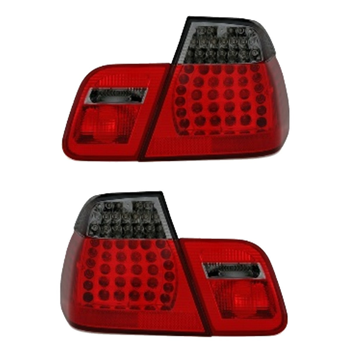 LED Rücklichter Rot Rauch passend für BMW 3er (E46) Limousine 2001-2005