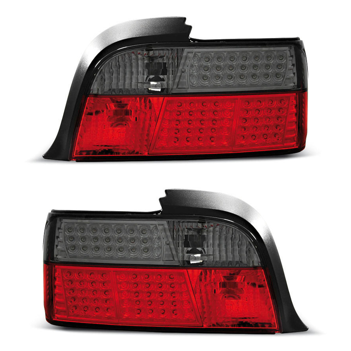 LED Rücklichter Rot Rauch passend für BMW E36 12.90-08.99 Coupé