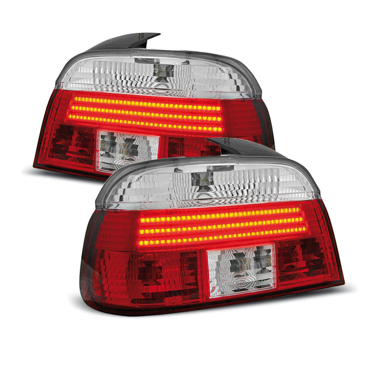 LED Leistenrücklichter Rot Weiß passend für BMW E39 09.95-08.00