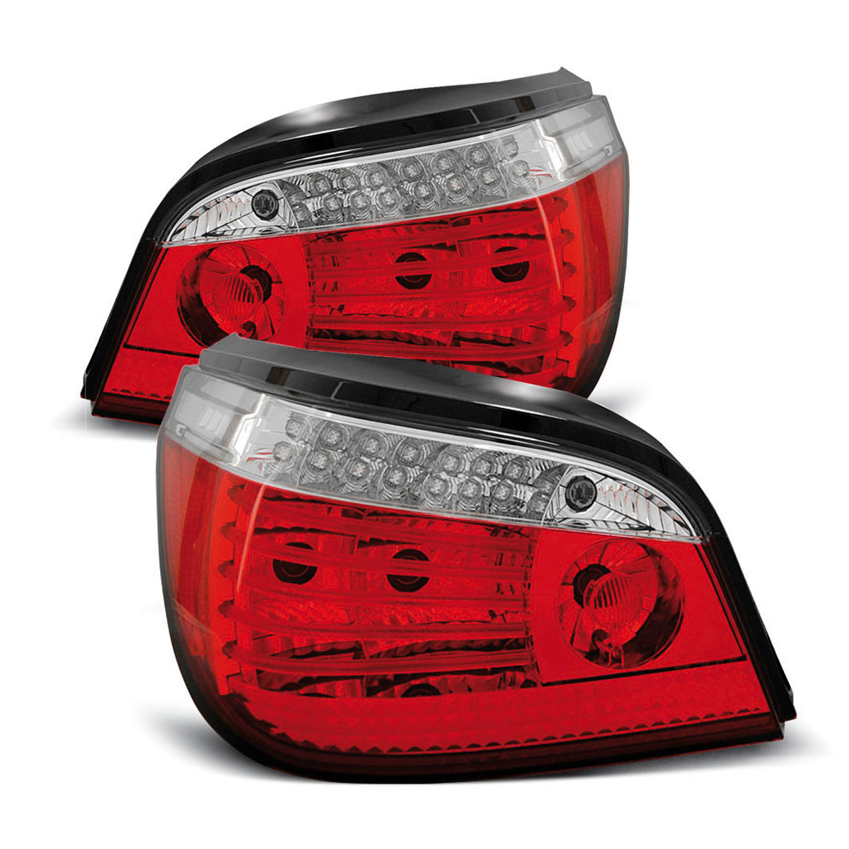 LED Rücklichter Rot Weiß passend für BMW E60 07.03-07