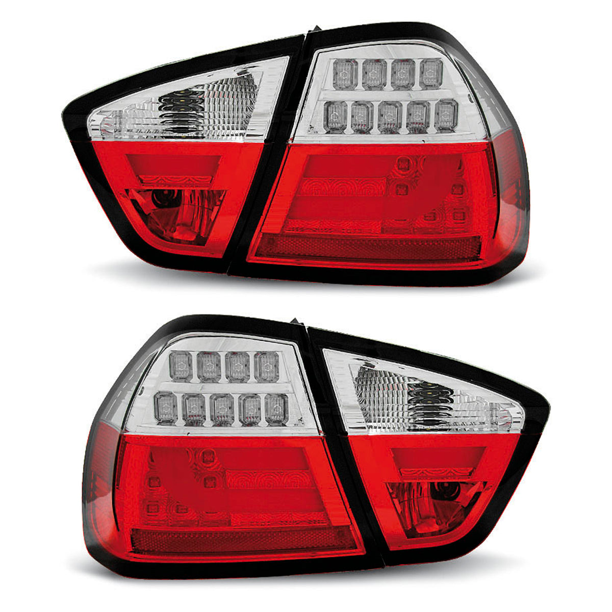 LED Leiste Rücklichter Rot Weiß passend für BMW E90 03.05-08.08