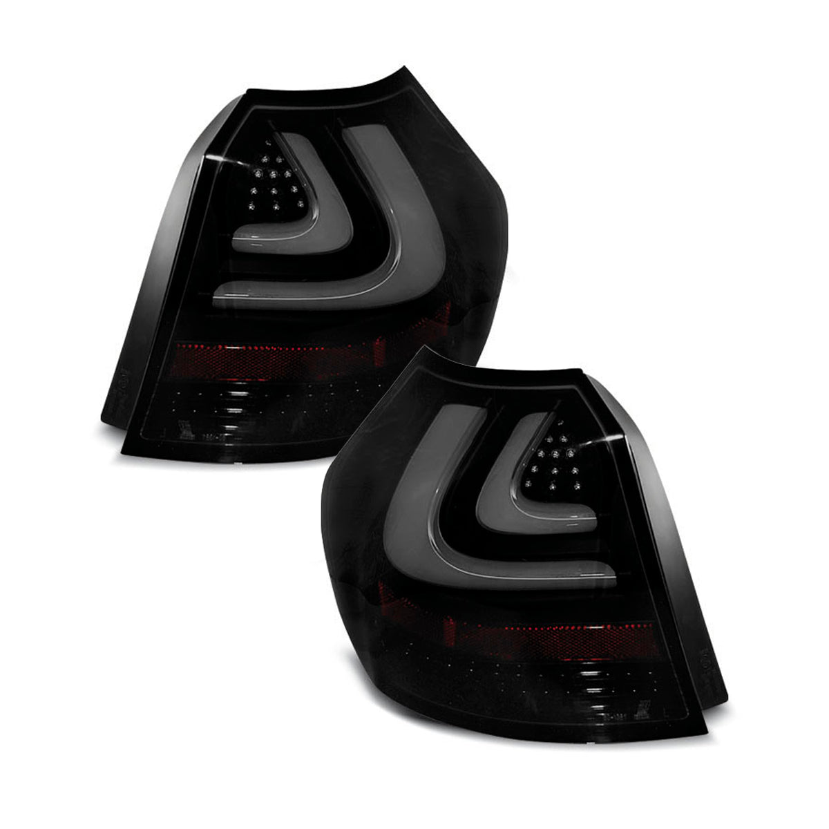 LED Leisten Rücklichter Rauch Schwarz passend für BMW E87 04-08.07