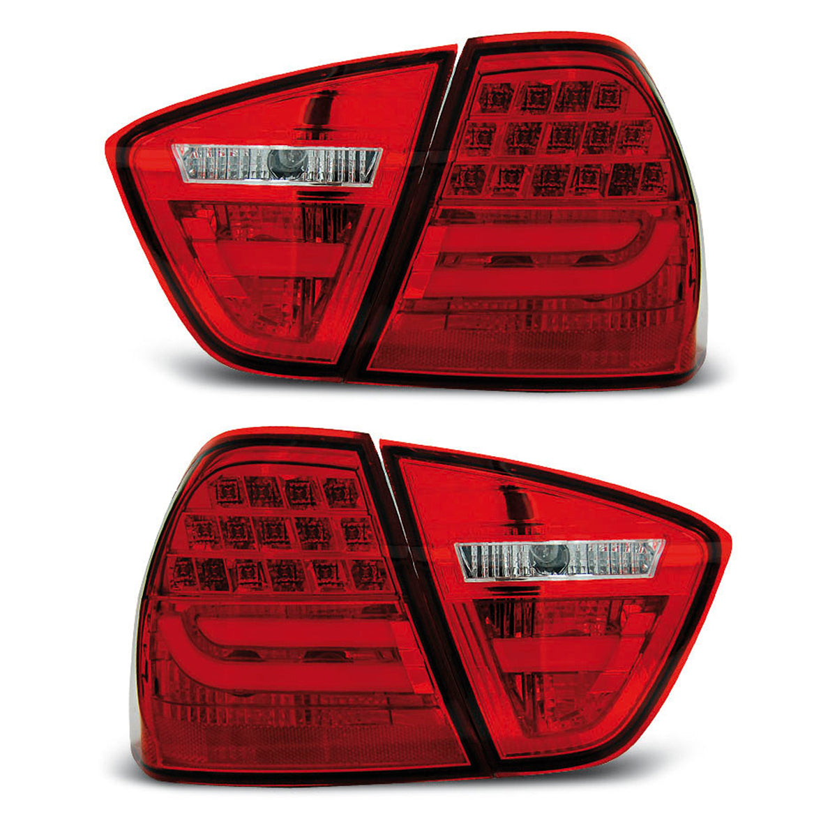 LED Leisten Rücklichter Rot passend für BMW E90 03.05-08.08