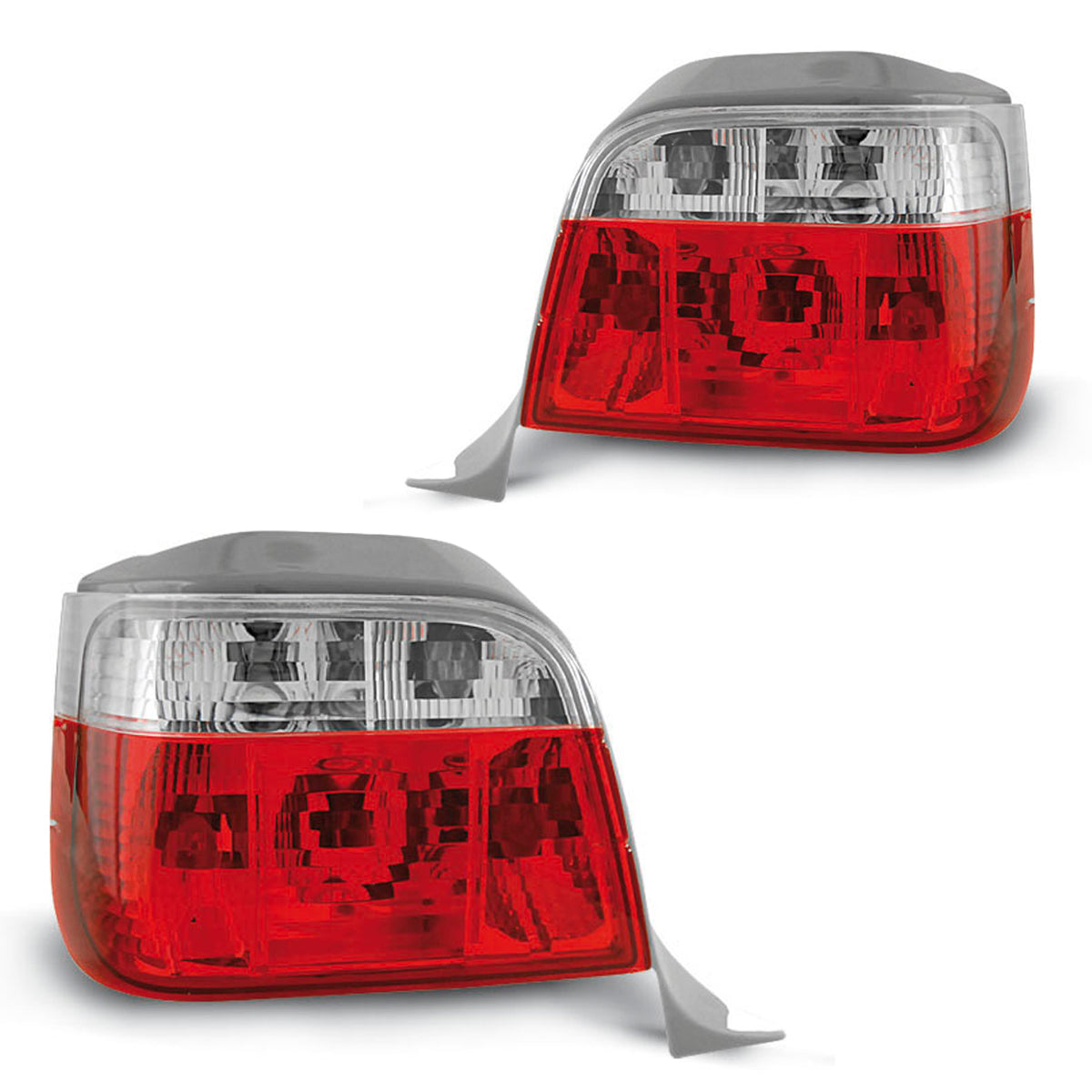 Rücklichter Rot Weiß passend für BMW E36 05.94-08.99 Touring