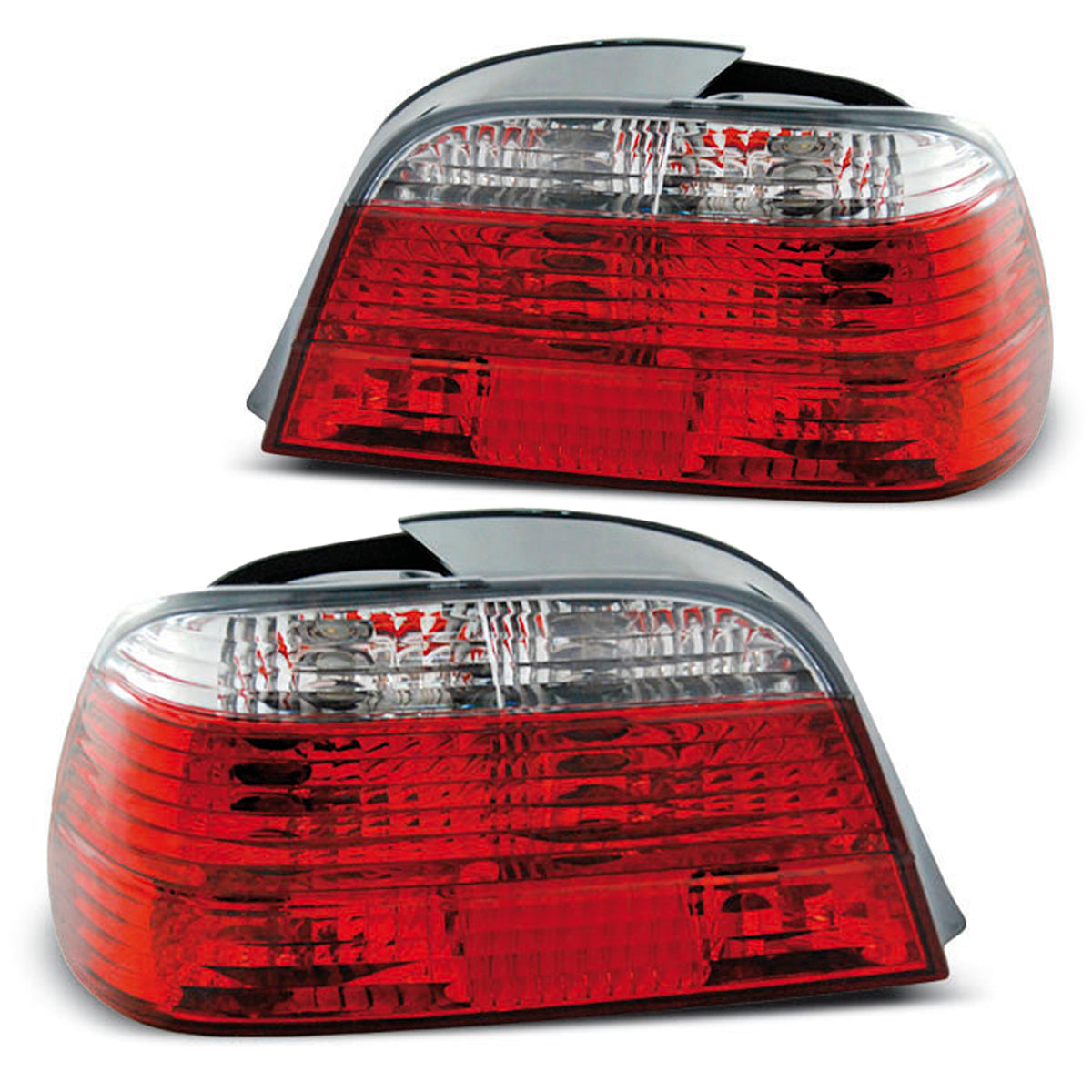 Rücklichter Rot Weiß passend für BMW E38 06.94-07.01