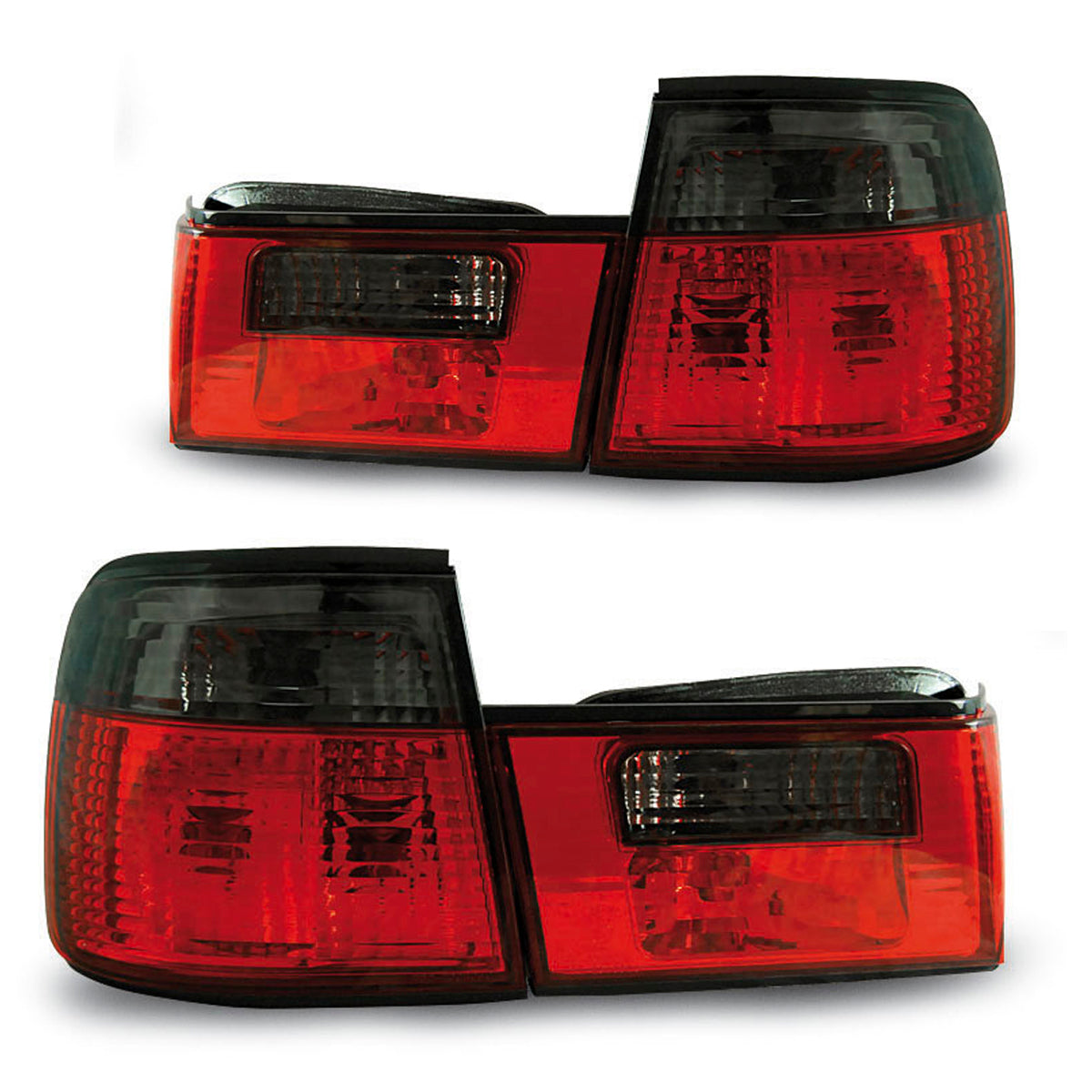 Rücklichter Rot Smoke passend für BMW E34 02.88-12.95 Limousine