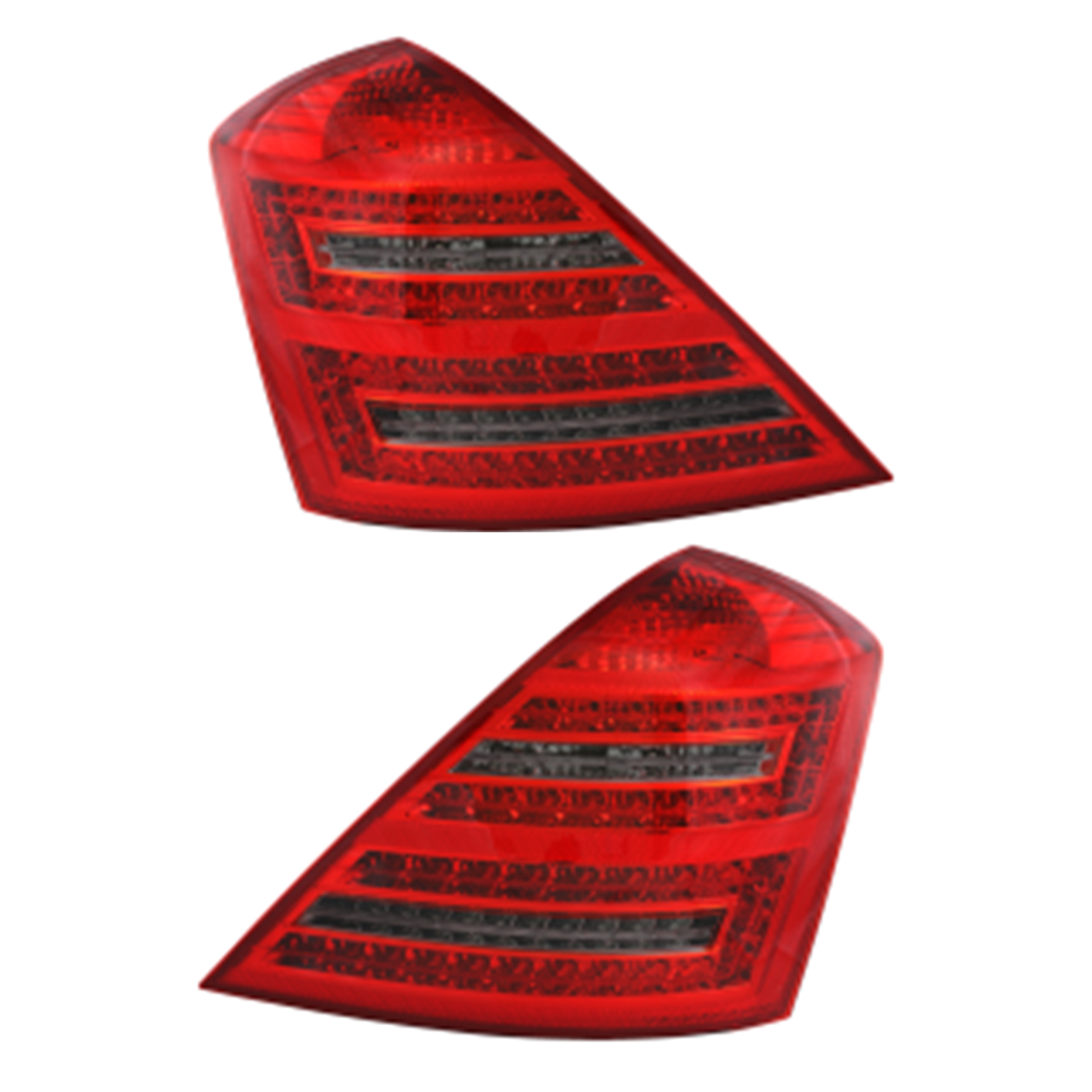 Heckleuchten LED Rot Smoke passend für MERCEDES S-Klasse (W221) 2007-2010