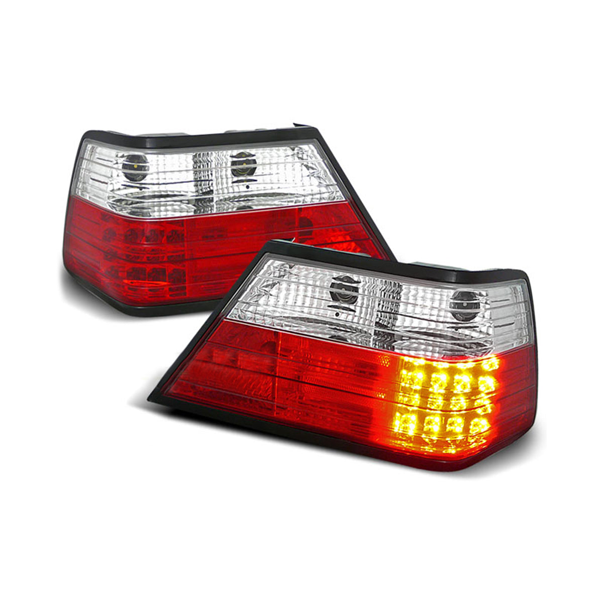 LED Rücklichter Rot Weiß passend für MERCEDES W124 E-KLASSE 01.85-06.95