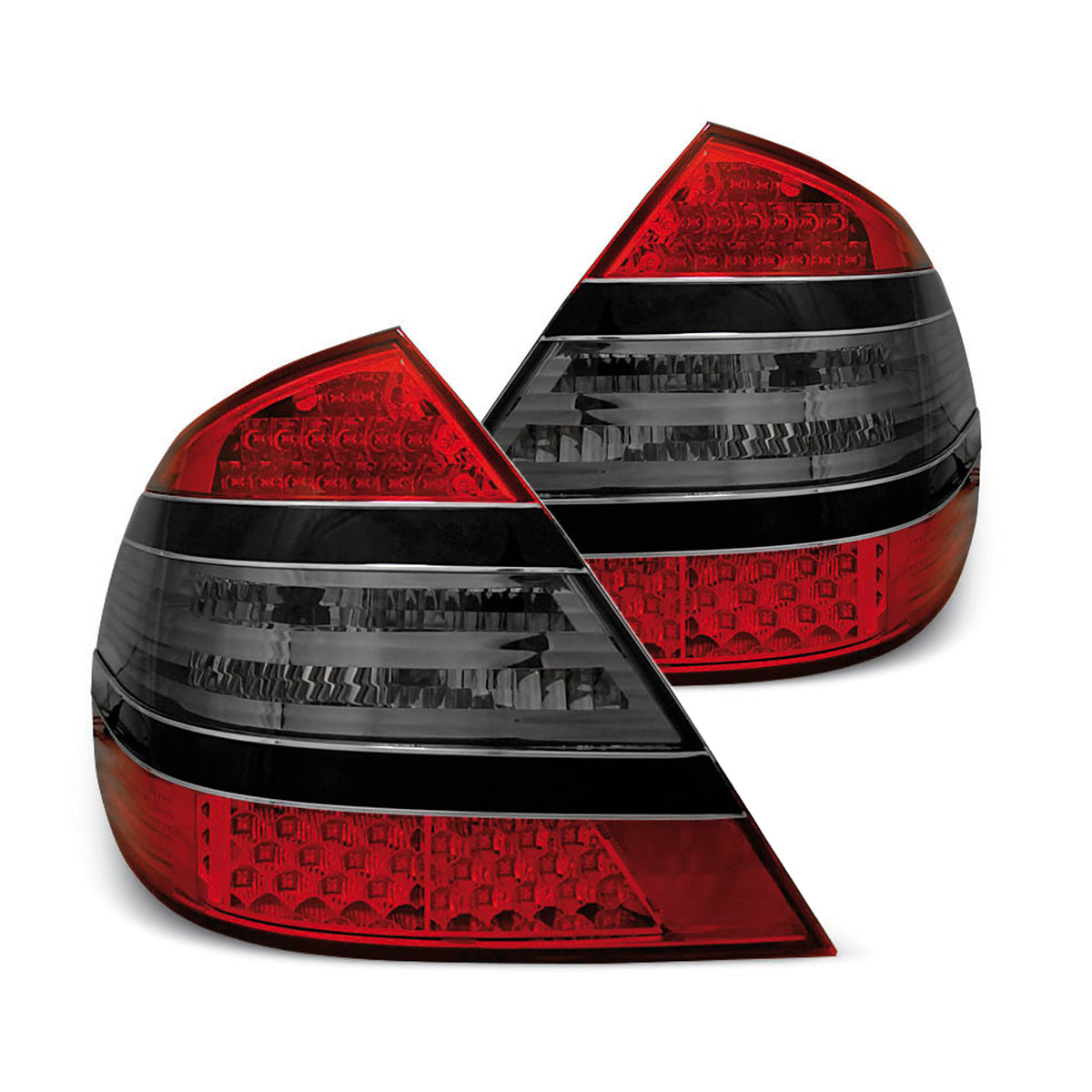 LED Rücklichter Rot Smoke passend für MERCEDES W211 E-KLASSE 03.02-04.06