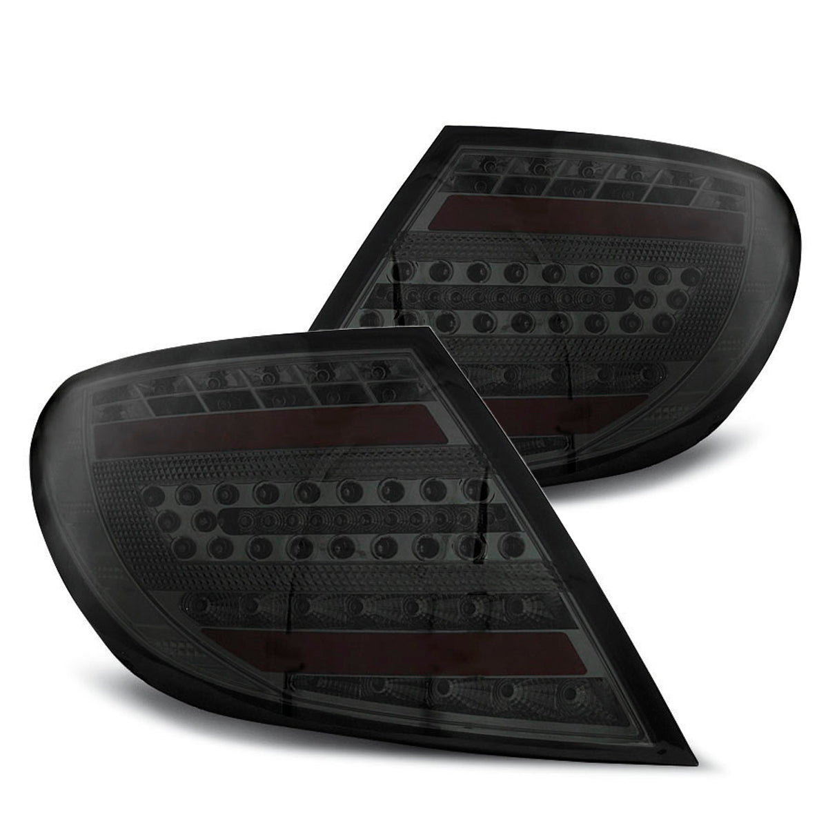 LED Leiste Rücklichter Smoke passend für Mercedes C-Klasse W204 Limousine 07-10