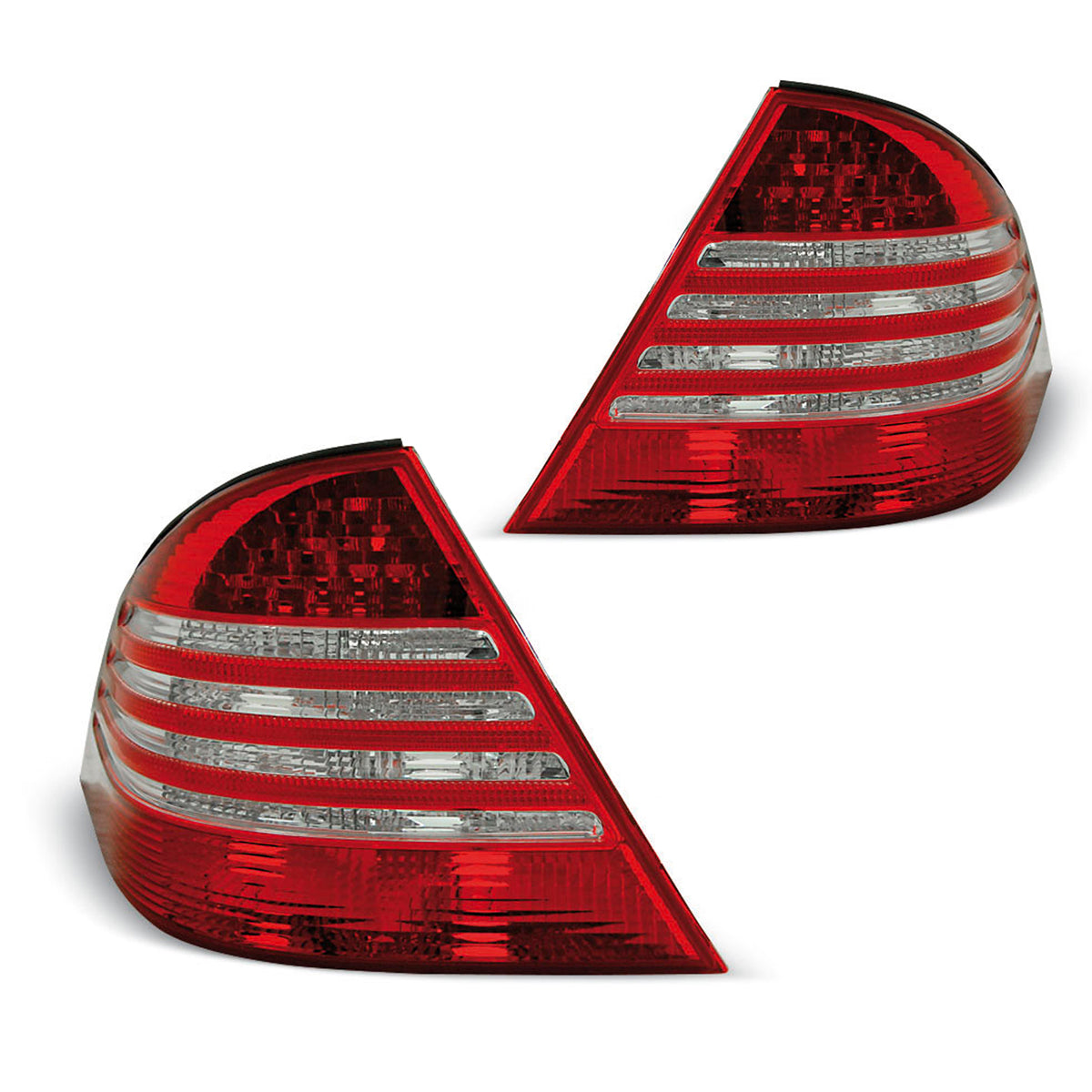 Rücklichter Rot Weiß passend für Mercedes S-Klasse W220 98-05