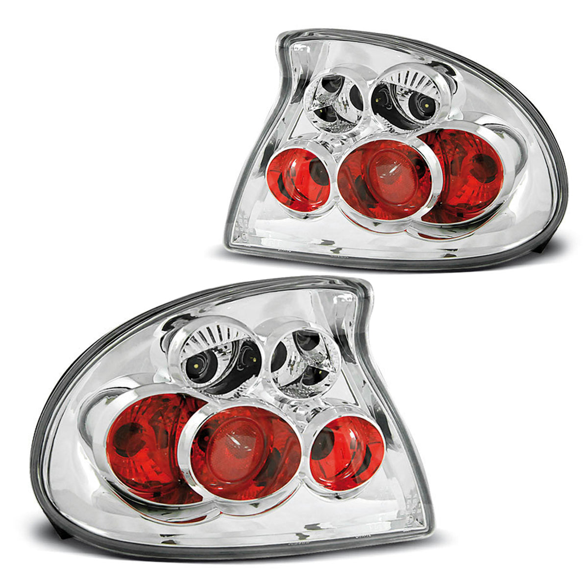 Rücklichter Opel Tigra 09.94-12.00 Chrom
