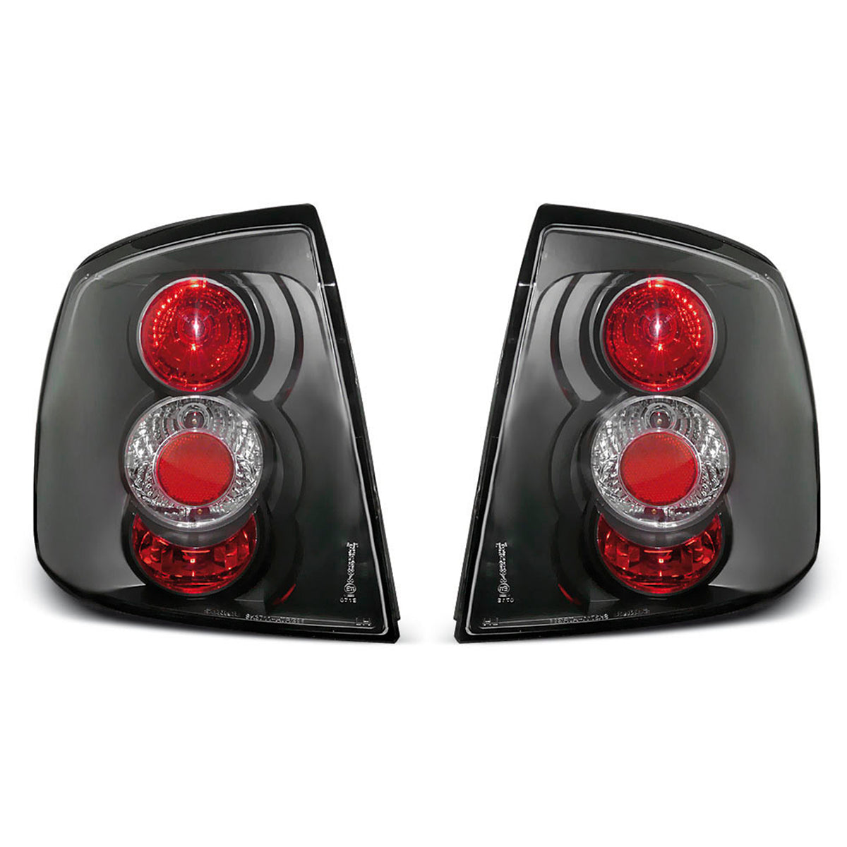 Rücklichter Opel Astra G 09.97-02.04 3D/5D Schwarz