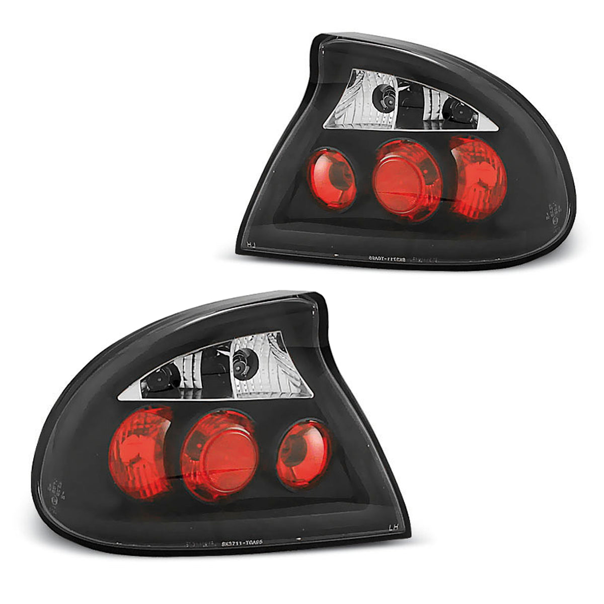 Rücklichter Opel Tigra 09.94-12.00 Schwarz