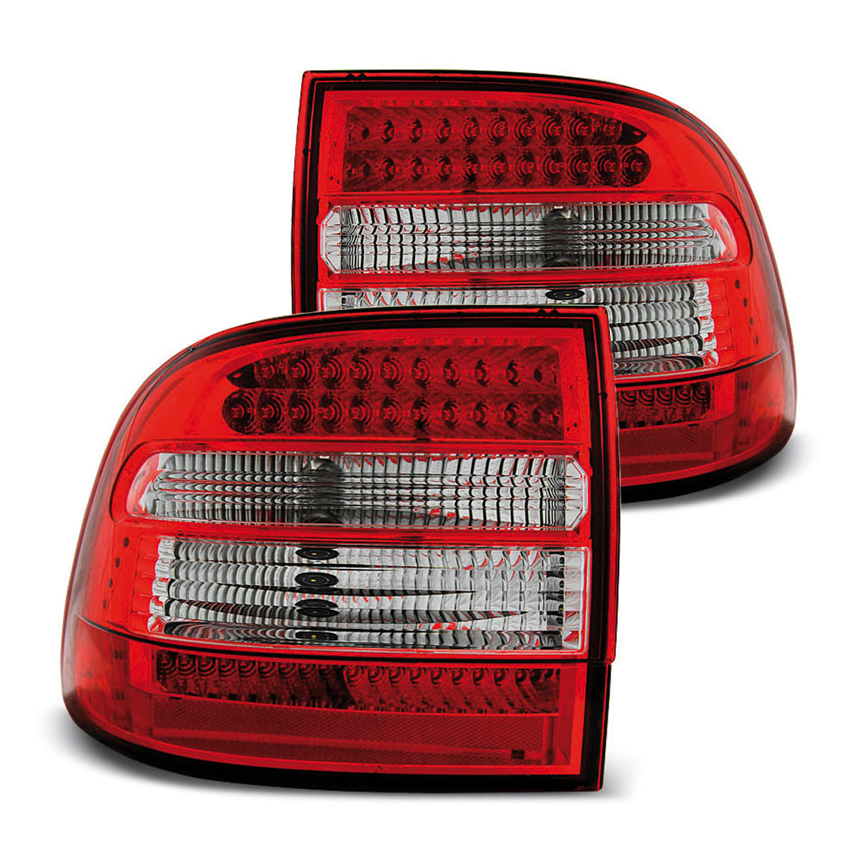 LED Rücklichter Rot Weiß passend für Porsche Cayenne 02-06