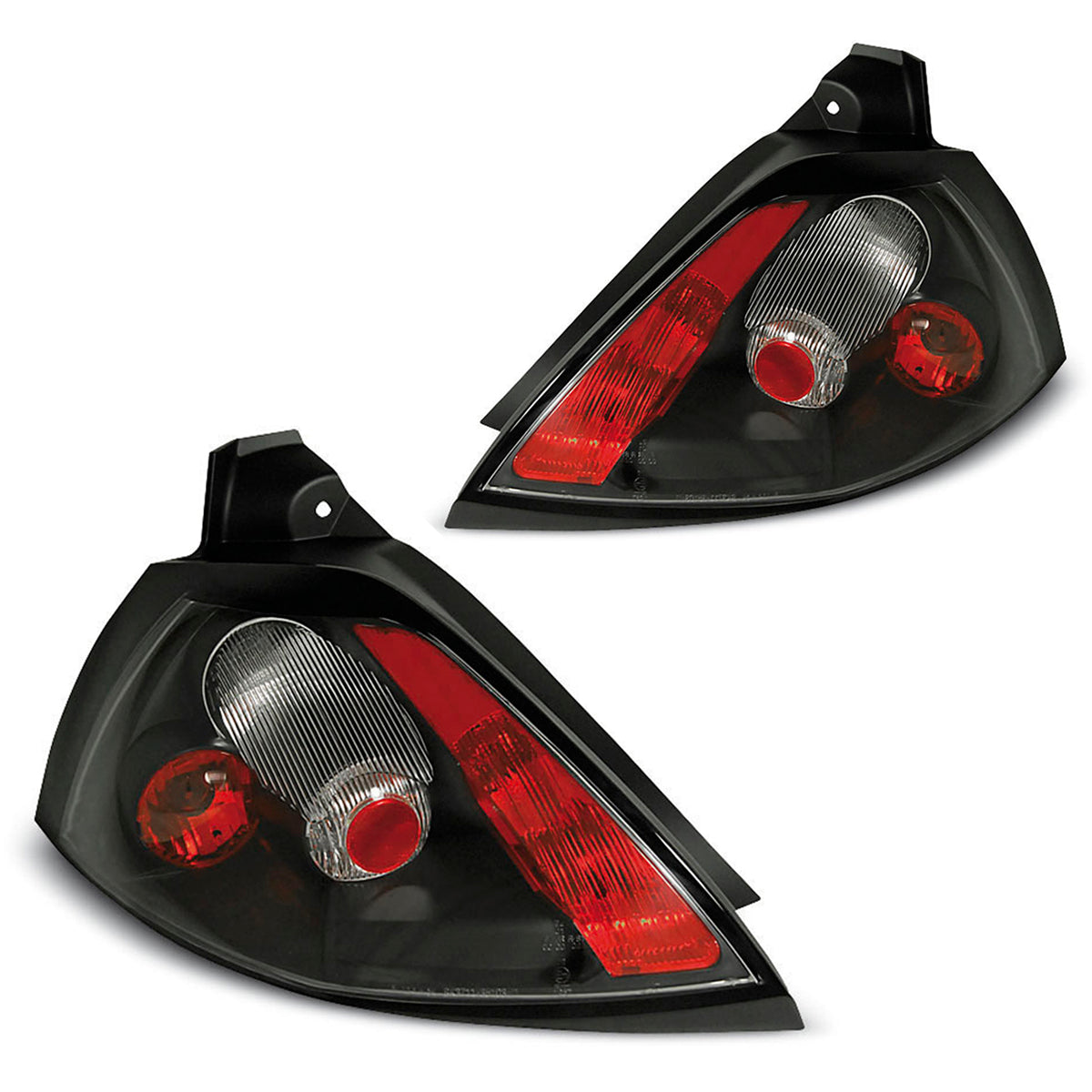 Rücklichter passend für Renault Megane II 11.02-12.05 Schwarz