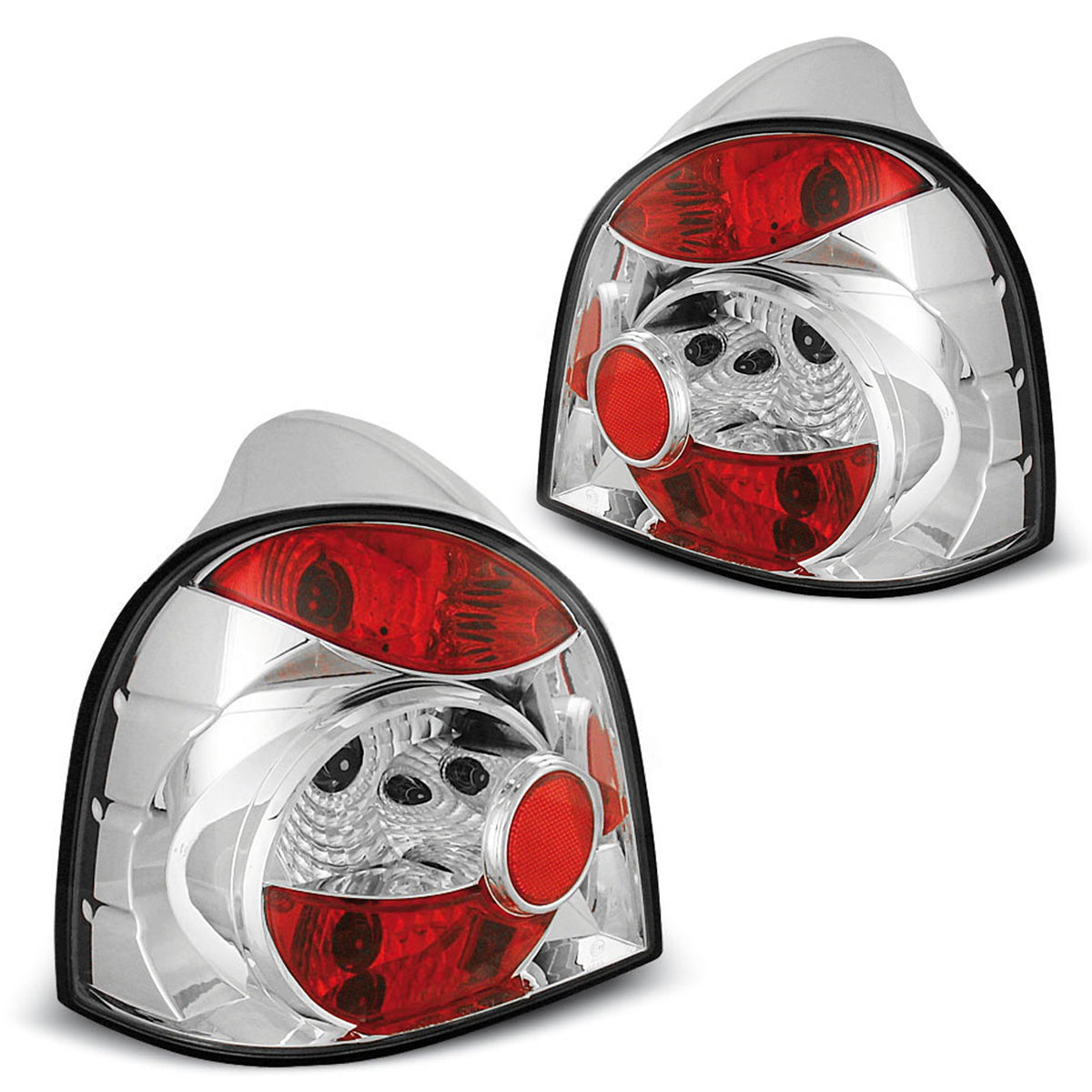 Rücklichter passend für Renault Twingo 03.93-07 Chrom
