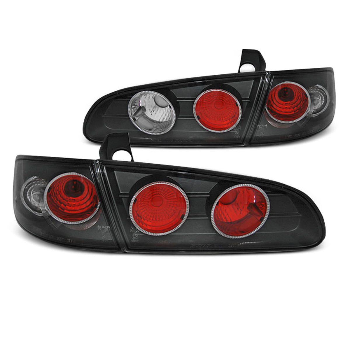 Rücklichter Schwarz passend für Seat Ibiza 6L 04.02-08