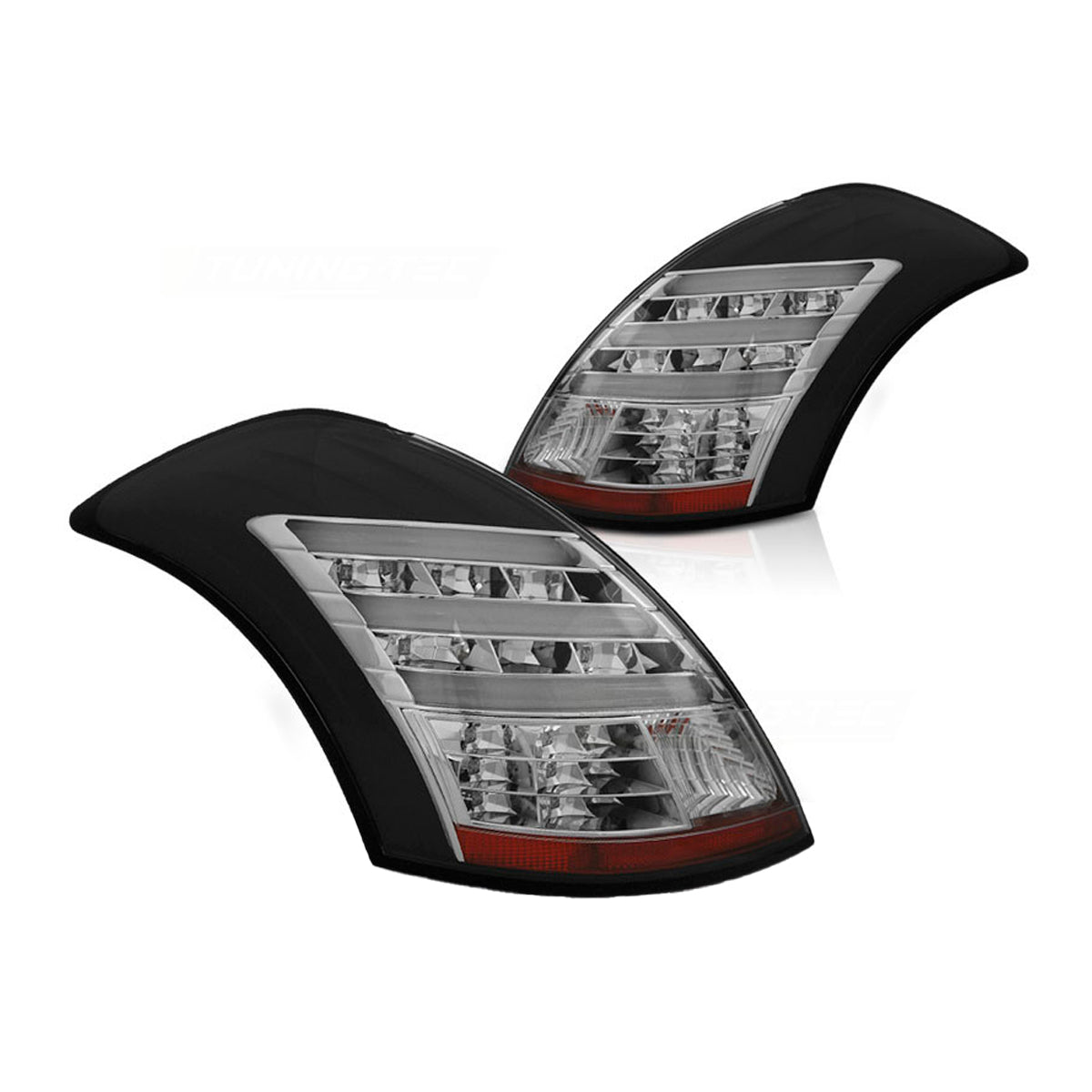 Rücklichter Suzuki Swift V 10- Schwarz LED Leiste