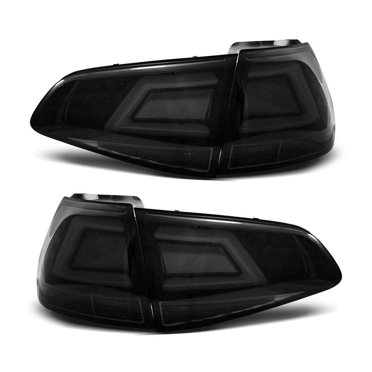 LED BAR Rücklichter Rauch Schwarz passend für VW Golf 7 13-17