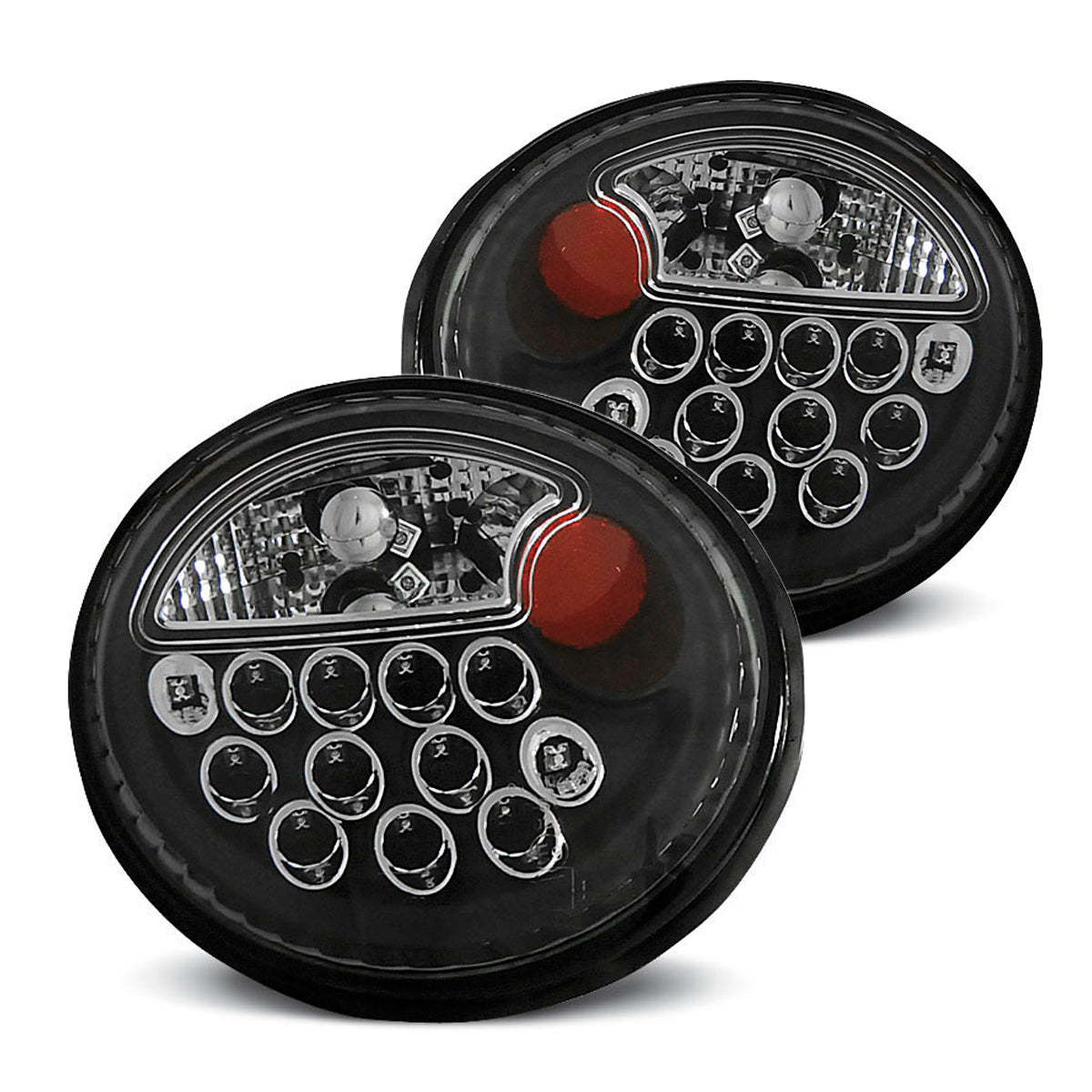 LED Rücklichter Schwarz passend für VW New Beetle 10.98-05.05
