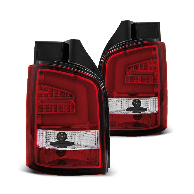 LED Leiste Rücklichter Rot Weiß passend für VW T5 04.03-09
