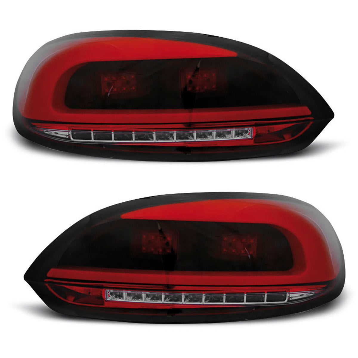 LED BAR Rücklichter Rot Rauch passend für LDVWC2 VW Scirocco III 08-04.14