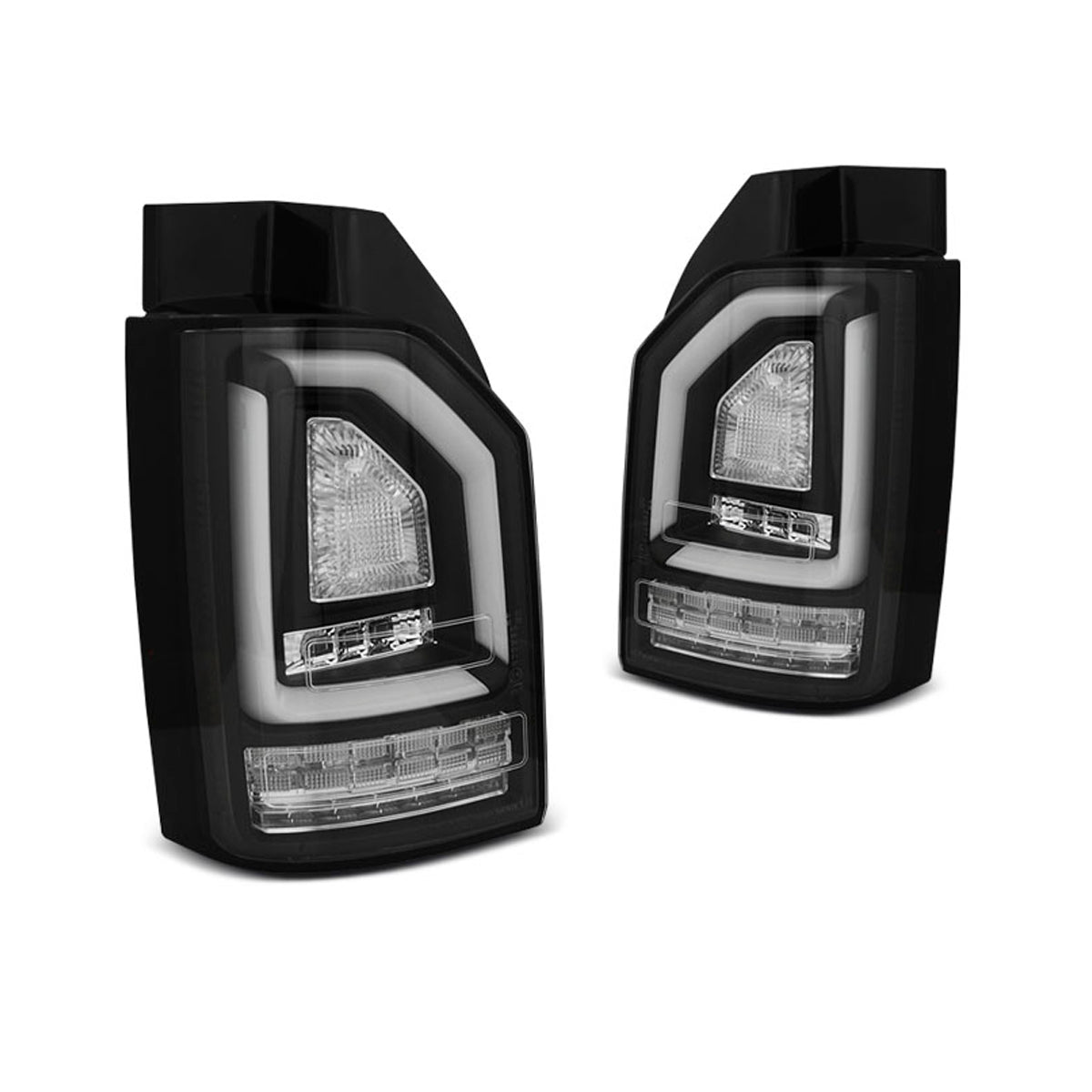 LED BAR Rücklichter Schwarz SEQ passend für VW T6 15-19 OEM-LED