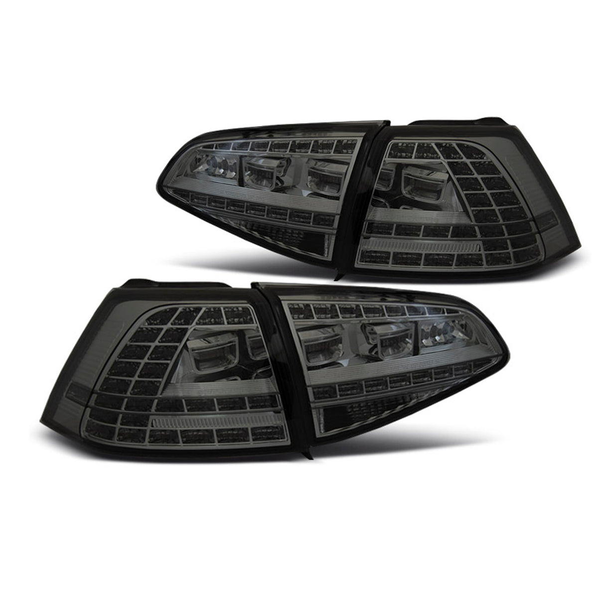LED Rücklichter Sport Rauch SEQ passend für VW Golf 7 13-17