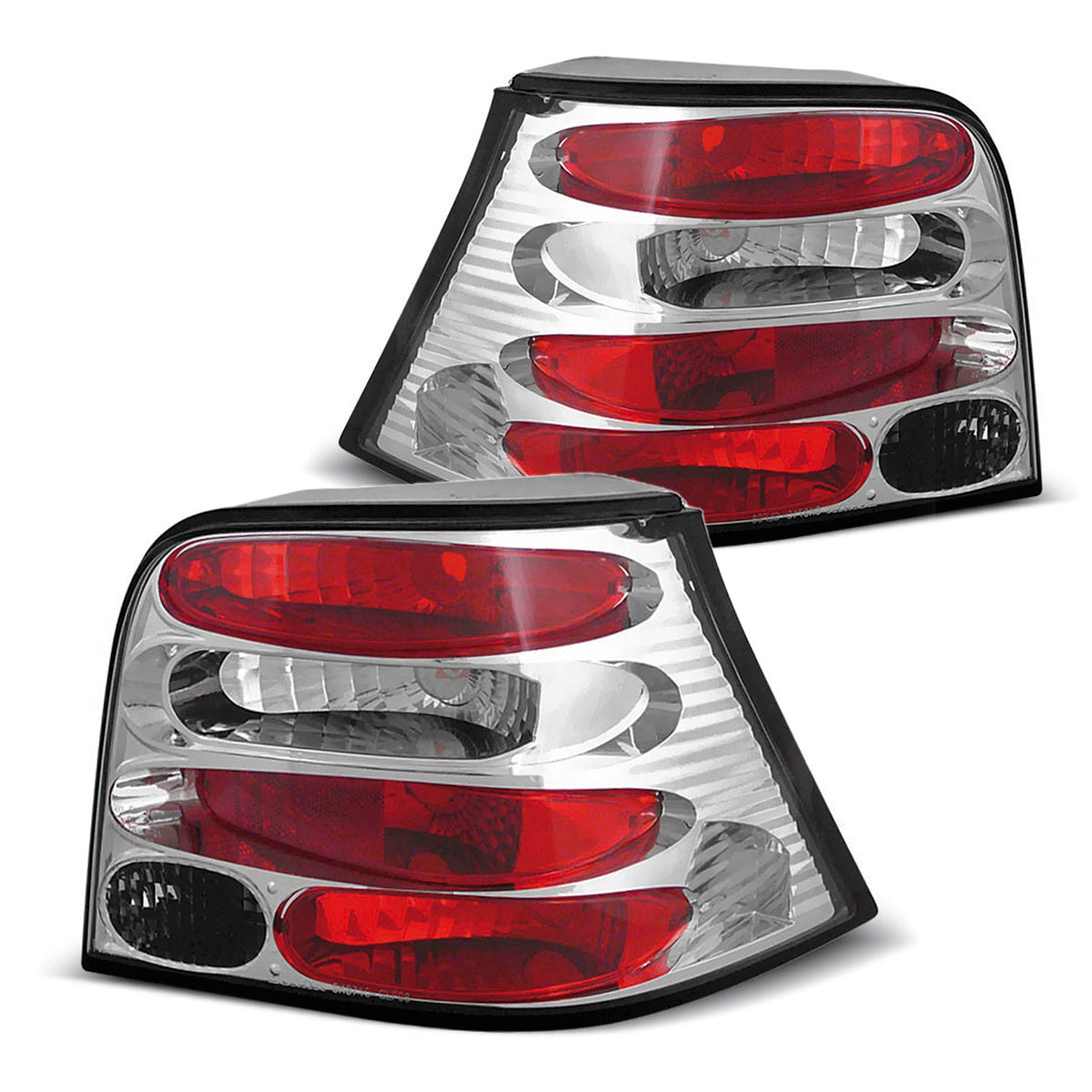 Rücklicht Chrom passend für VW Golf 4 09.97-09.03