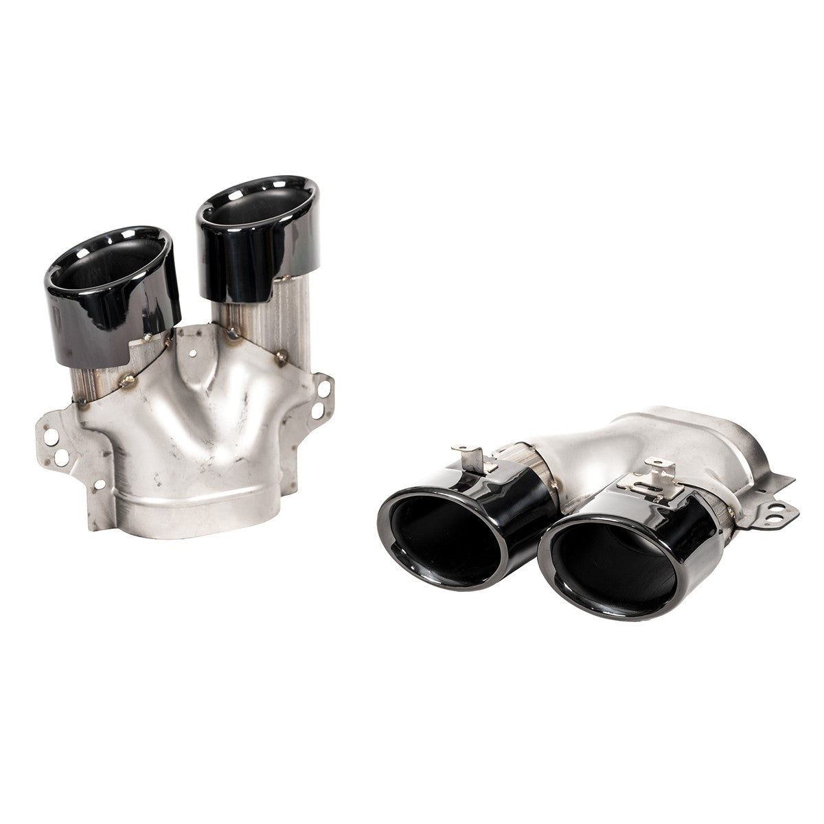 Auspuffendrohre Schwarz passend für Mercedes C-Klasse W206 2021->>